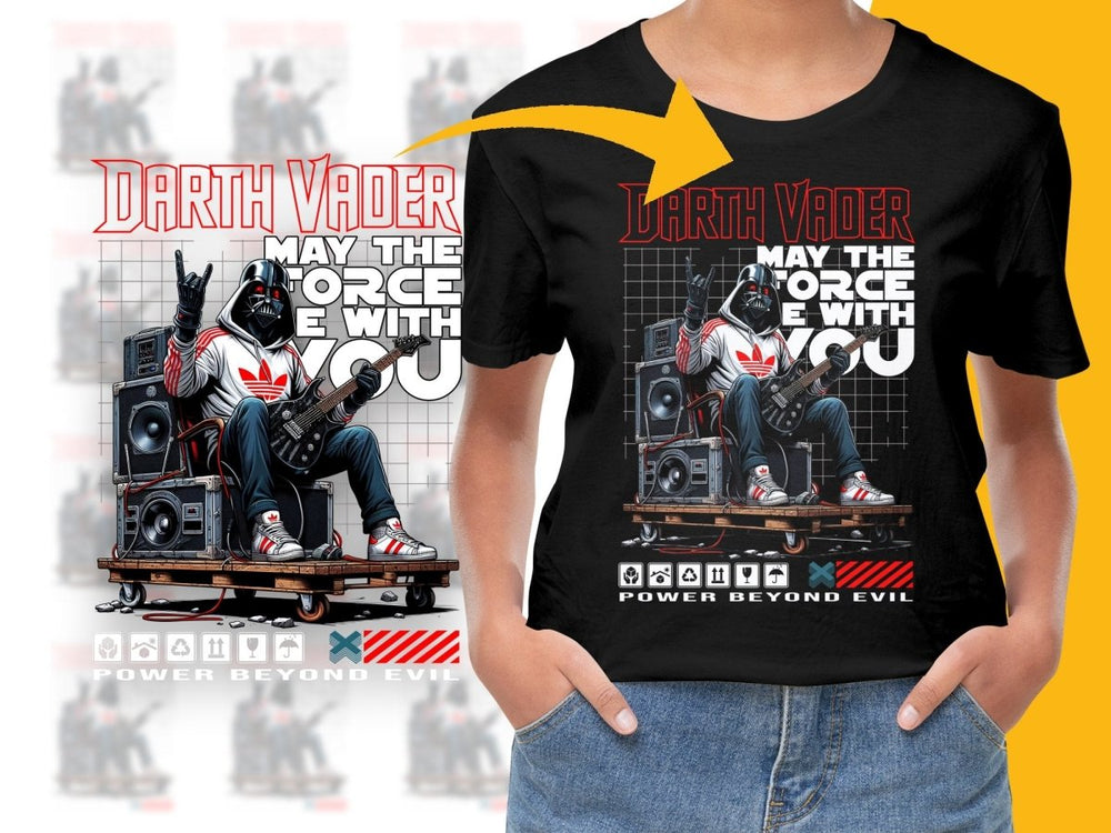 Darth Vader Rocking Graphic PNG File - Teepew