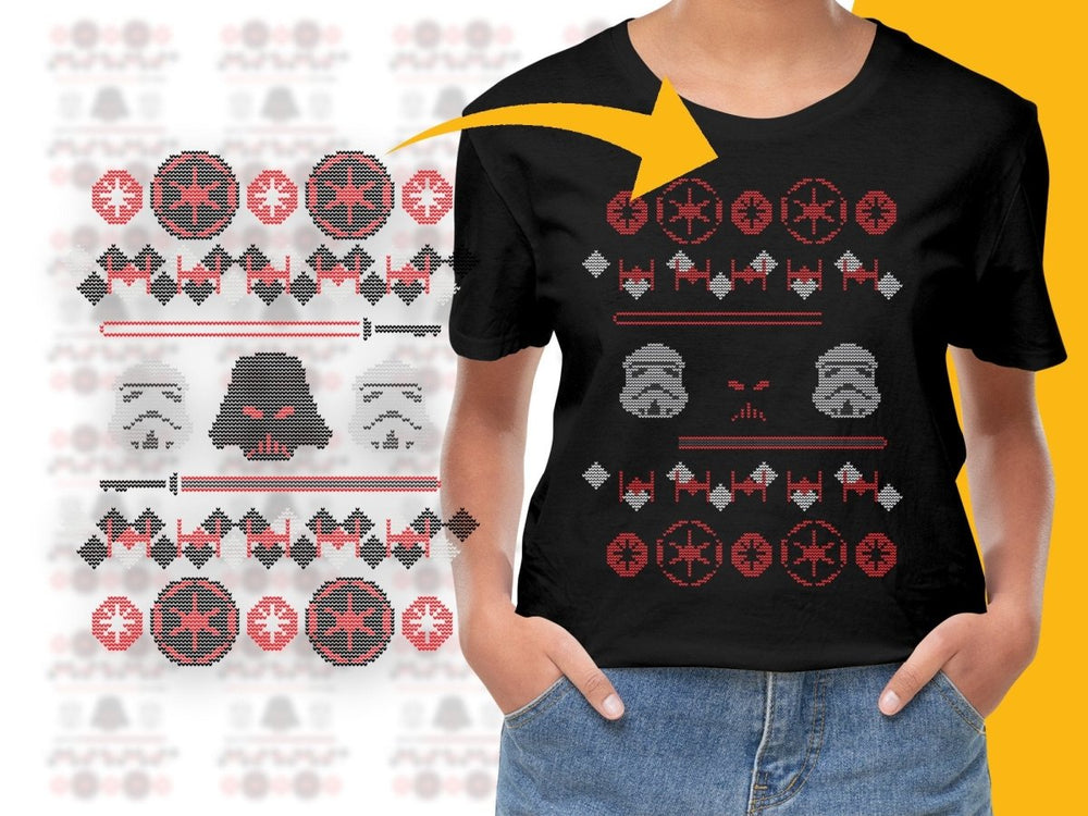 Darth Vader Stormtrooper Christmas PNG File - Teepew