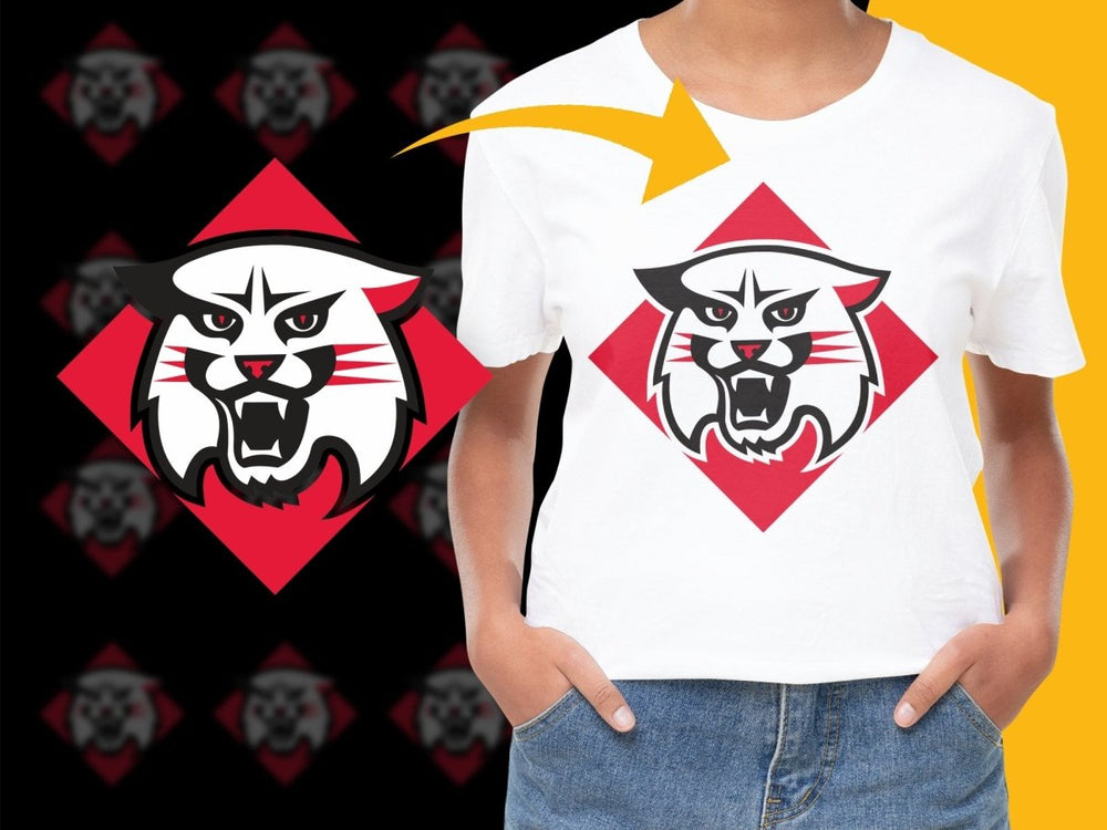 Davidson Wildcats College Football PNG File - Teepew