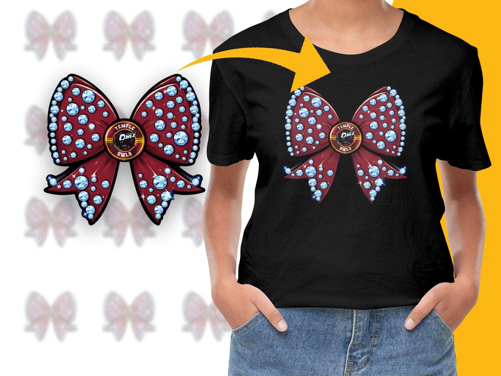 Women's Black T-Shirt with Red Butterfly Graphic, Casual Summer Tee, Unique Fashion Top