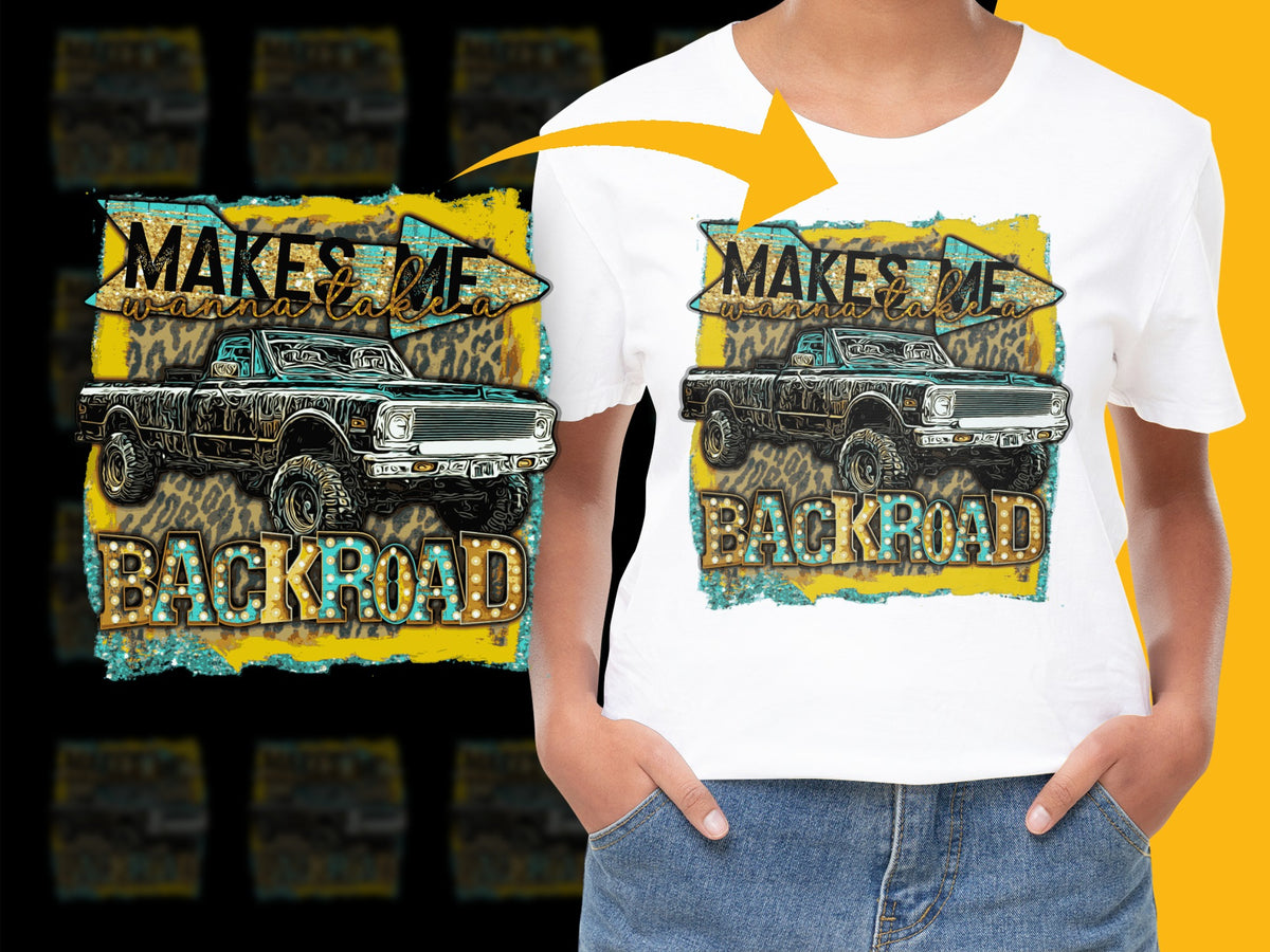 Vintage Car T-Shirt, Make a Deal on the Backroad Graphic Tee, Retro Style Streetwear, Unisex Fashion Top