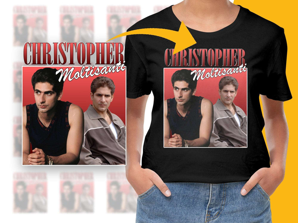 Vintage Christopher Moltisanti T-Shirt, Sopranos Inspired Graphic Tee, Retro TV Show Merchandise, Unisex Fashion