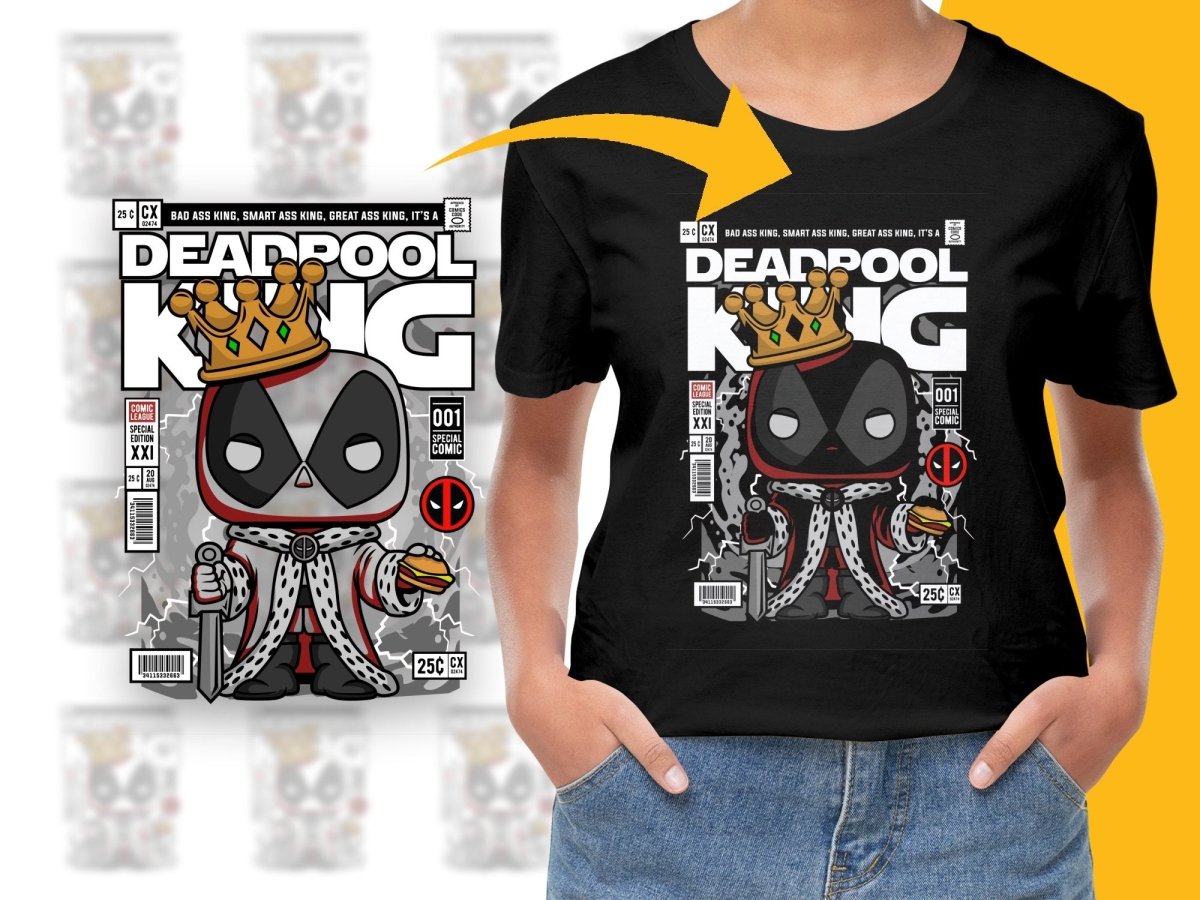 Dead Pool King Popculture PNG File - Teepew