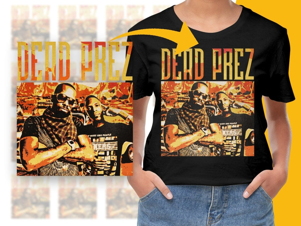DEAD PREZ Music Homage PNG File - Teepew
