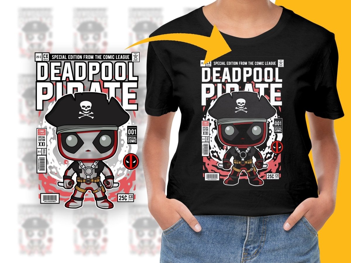 Deadpool Pirate Popculture PNG File - Teepew
