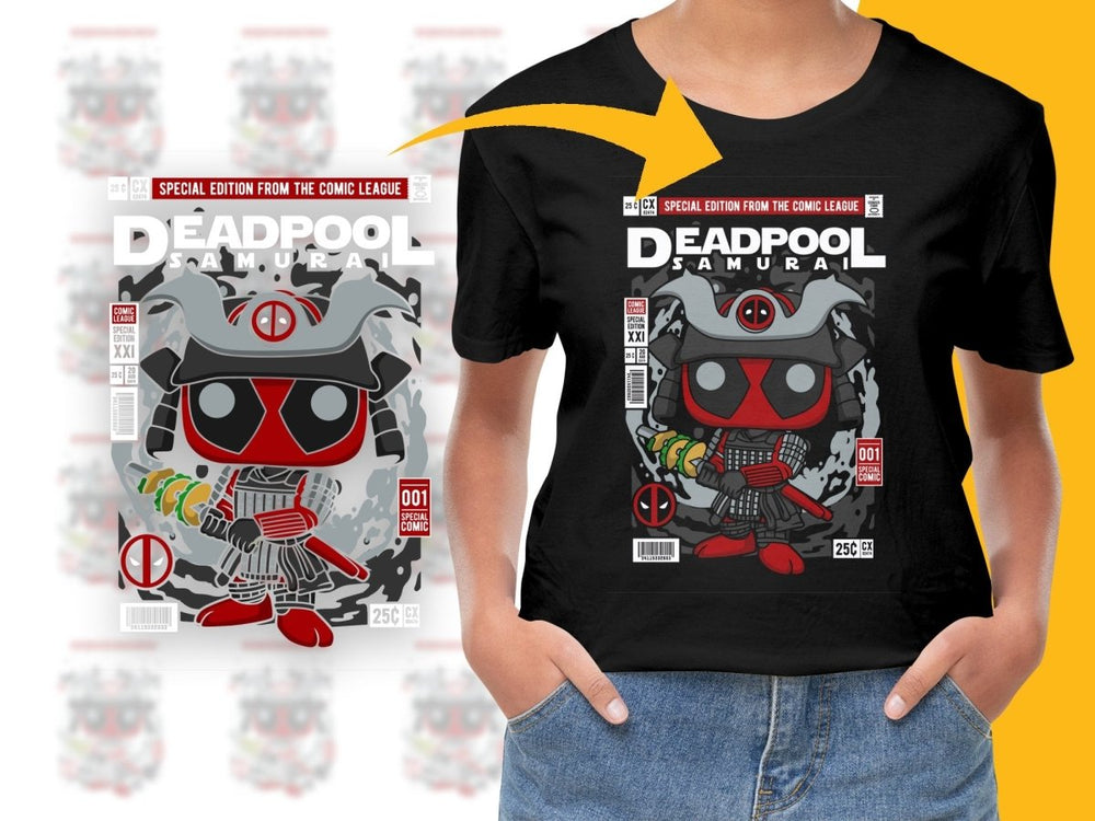 Deadpool Samurai Popculture PNG File - Teepew