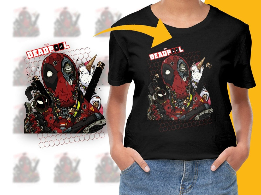 Deadpool Zombie Graphic Unstoppable Hero PNG File - Teepew