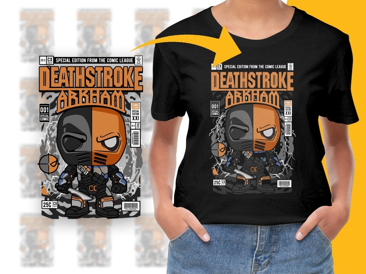 Death Stroke Popculture PNG File - Teepew