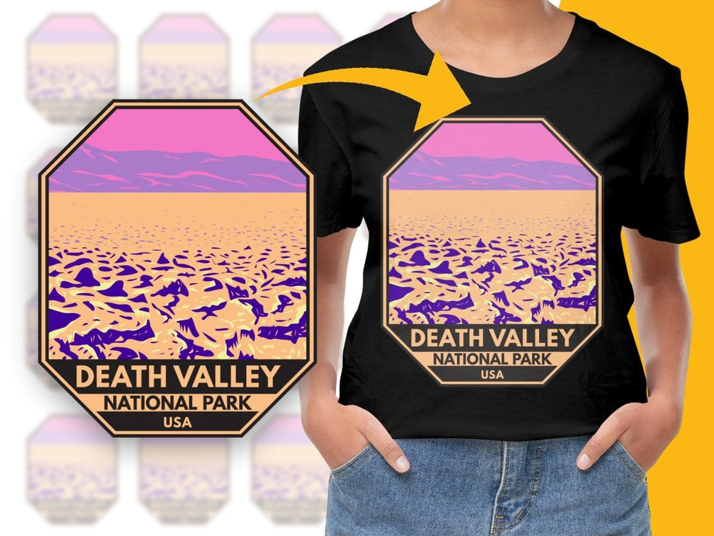 Death Valley National Park USA Graphic Png Digital Download - Teepew