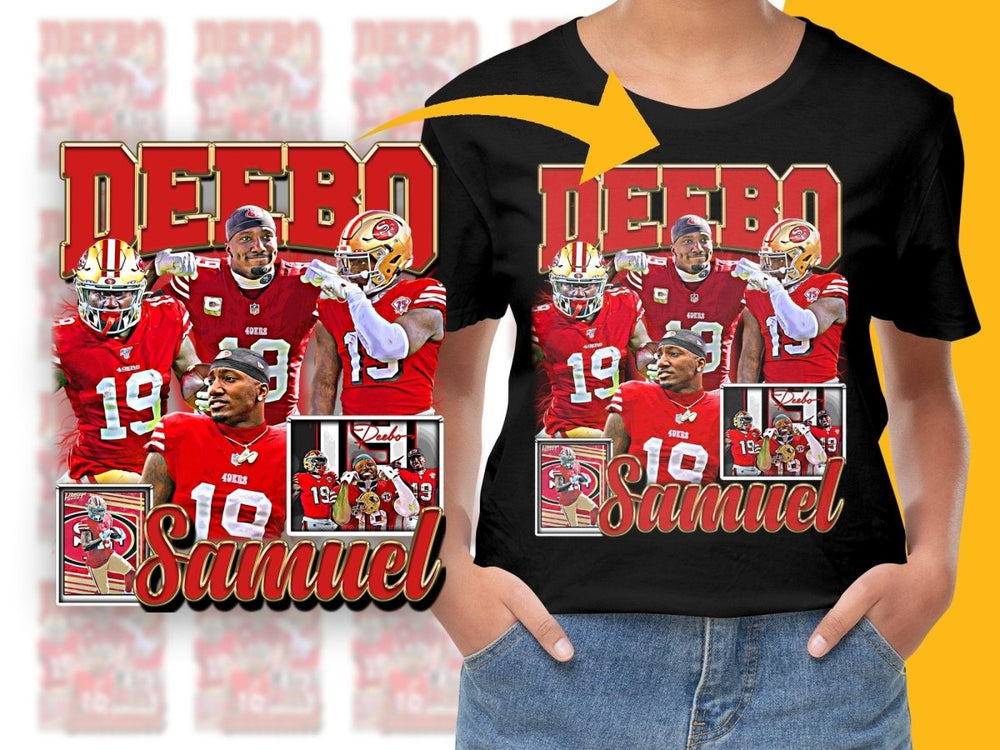 Deebo Samuel Action Packed 49ers Fan PNG File - Teepew