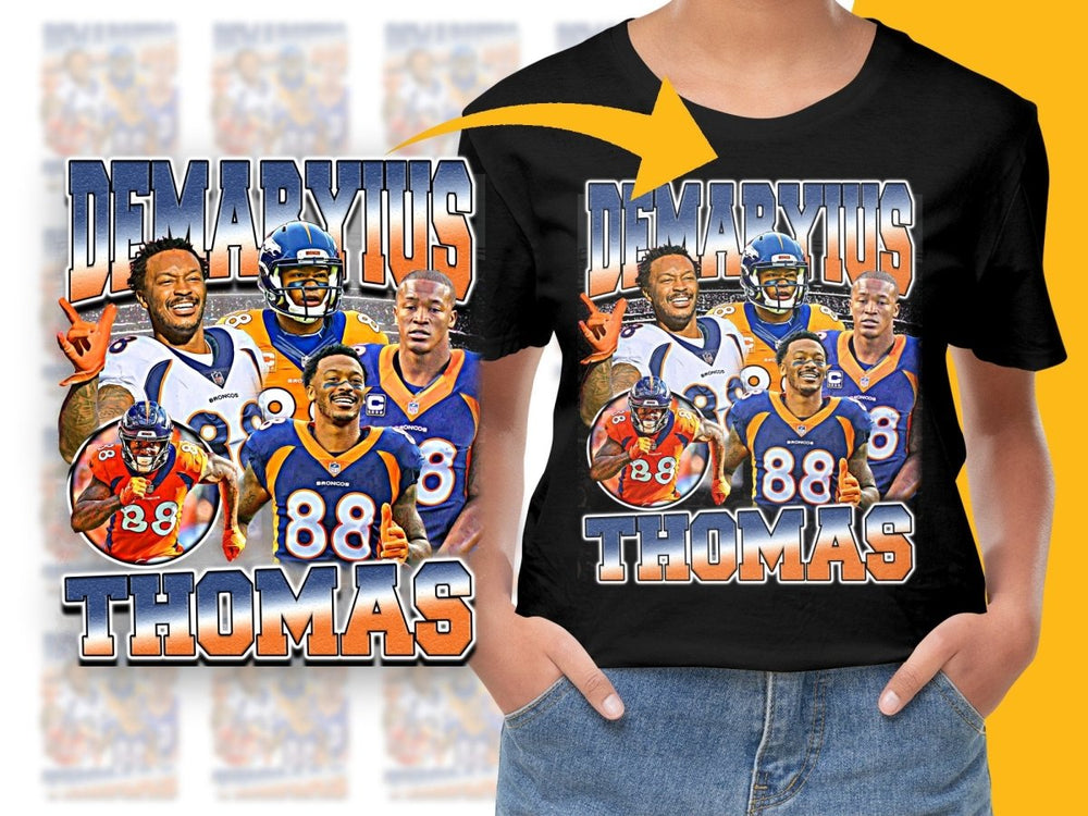 Demaryius Thomas Bootleg PNG File - Teepew