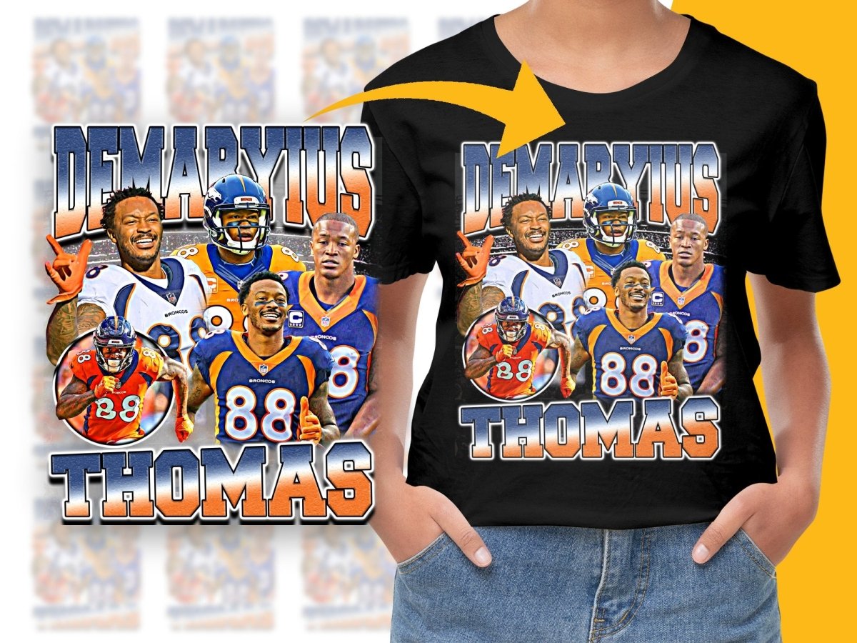 Demaryius Thomas Bootleg PNG File - Teepew
