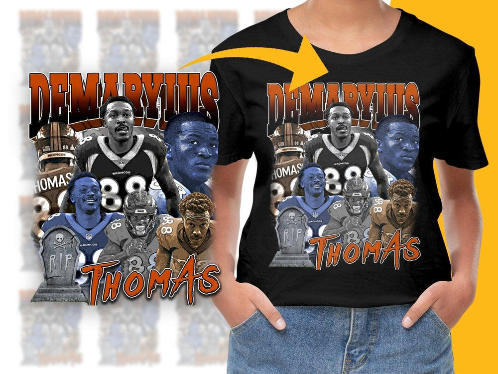 Demaryius Thomas Tribute PNG File - Teepew