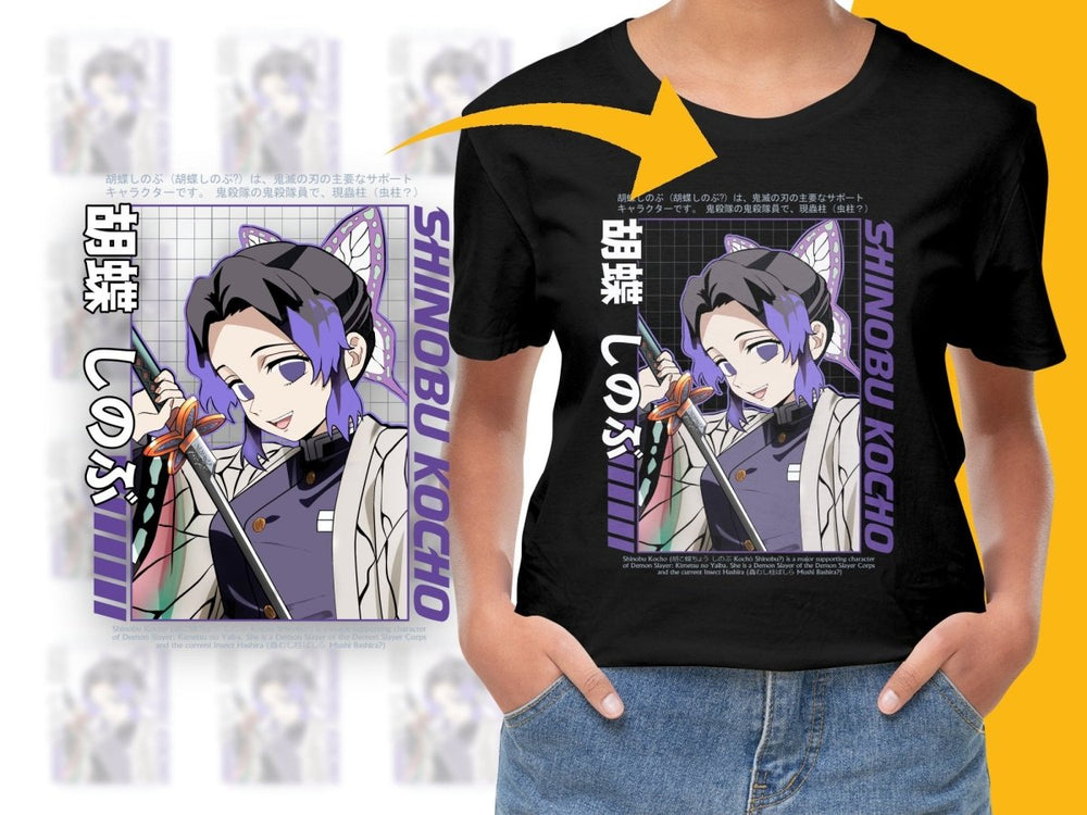 Demon Slayer Shinobu Kocho Graphic PNG File - Teepew