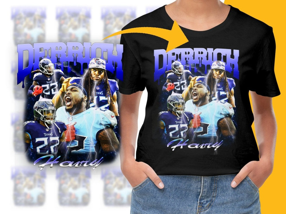 Derrick Henry Titans PNG File - Teepew