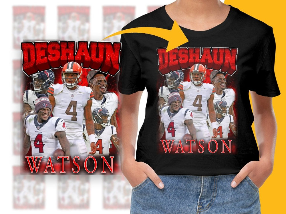 Deshaun Watson Football Star Bootleg PNG File - Teepew