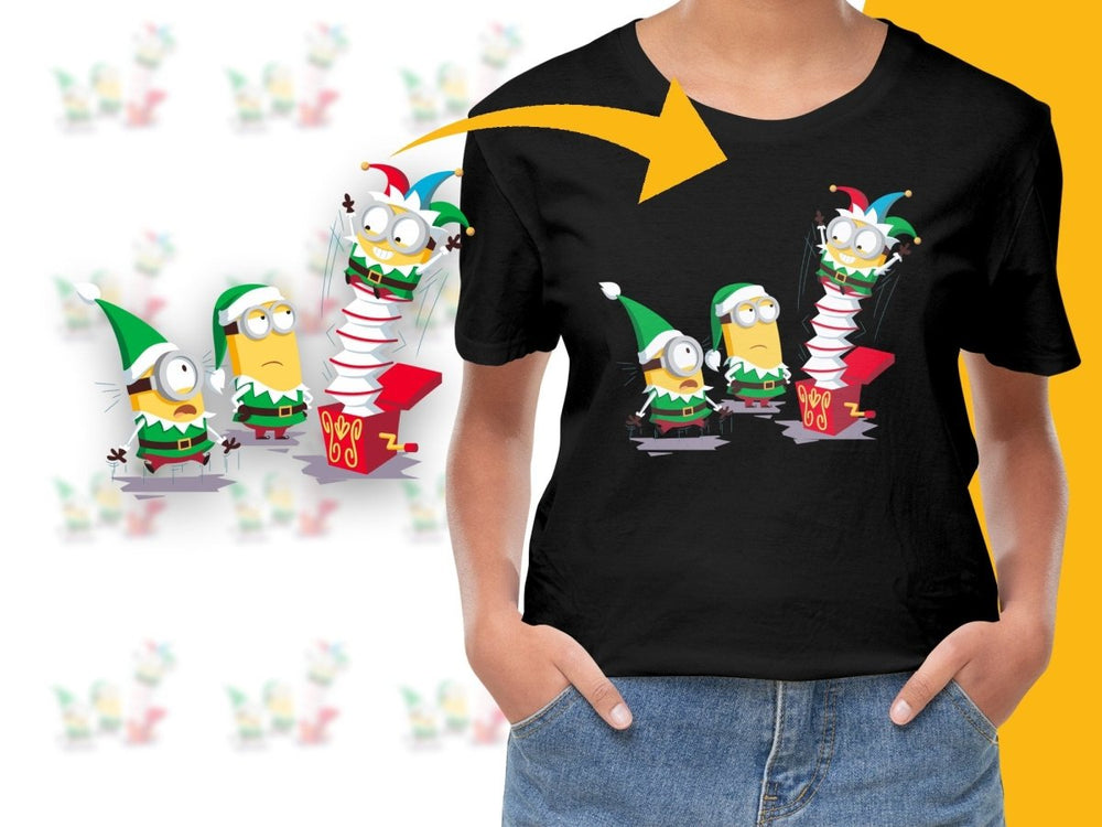 Despicable Me Minions Christmas Elf Fun PNG File - Teepew