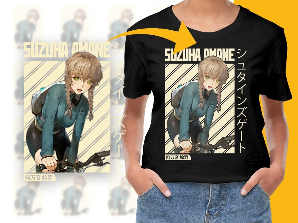 Detailed Suzuha Amane Anime Character PNG Digital - Teepew