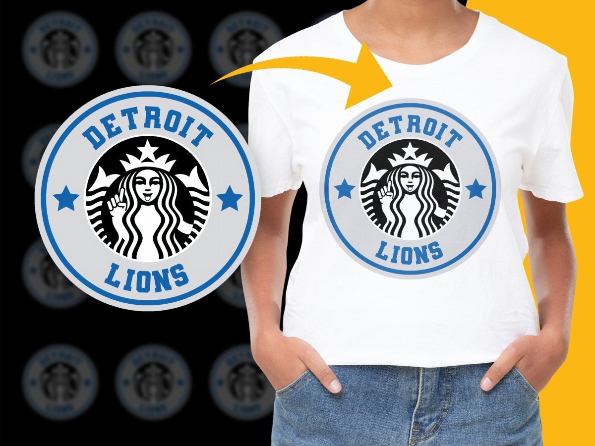 Detroit Lions PNG File Vintage Inspired Design PNG File - Teepew