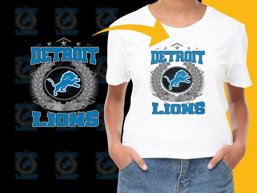 Detroit Lions Pride Graphic Sports Fan PNG File - Teepew