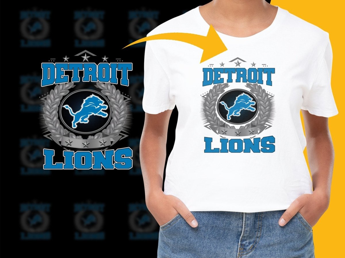 Detroit Lions Pride Graphic Sports Fan PNG File - Teepew