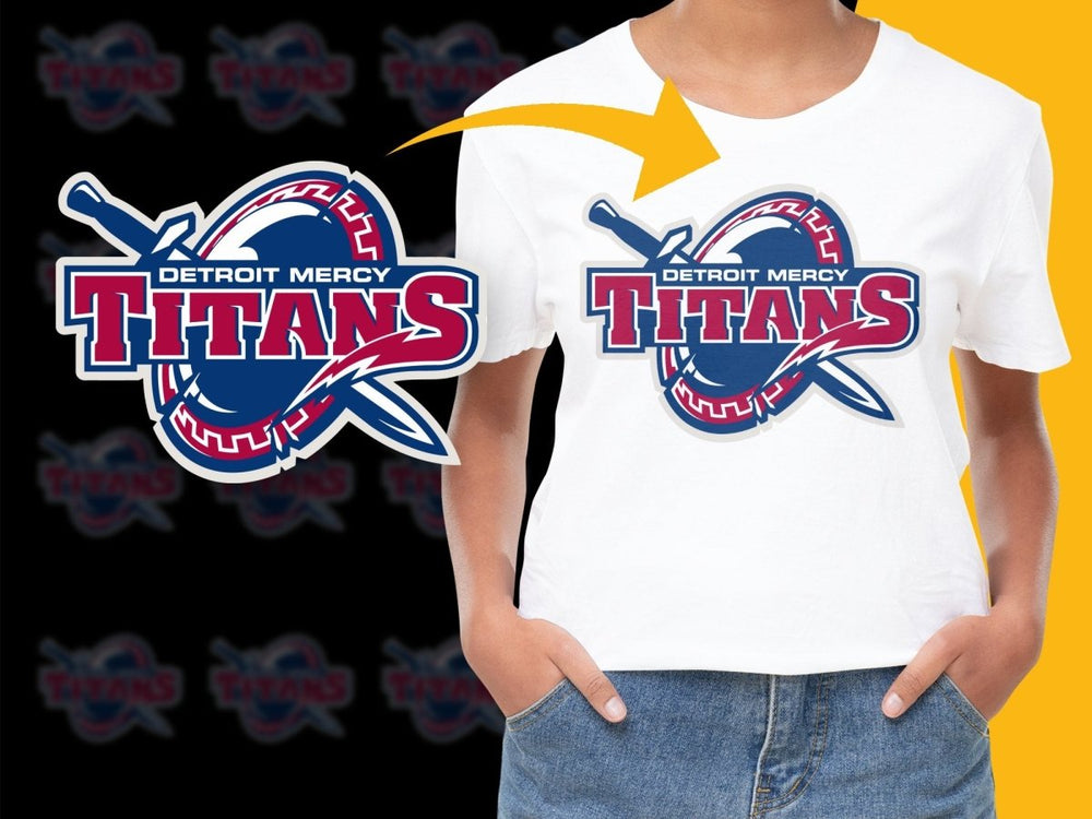 Detroit Titans College Football PNG File - Teepew