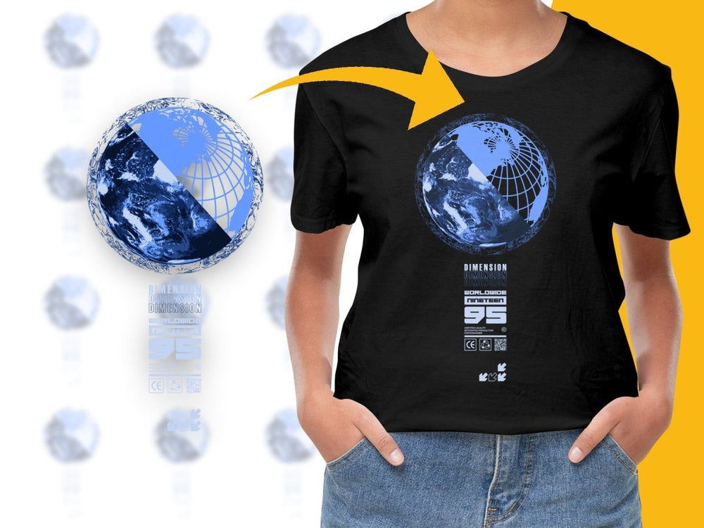 Dimension Worldwide Nineteen GS Graphic PNG File - Teepew