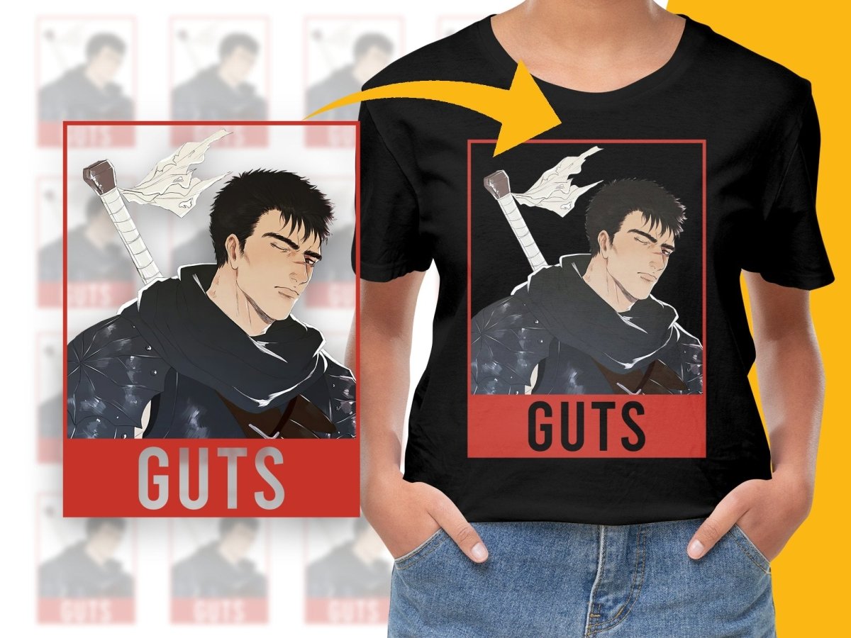 Discover Guts Anime Character PNG File - Teepew