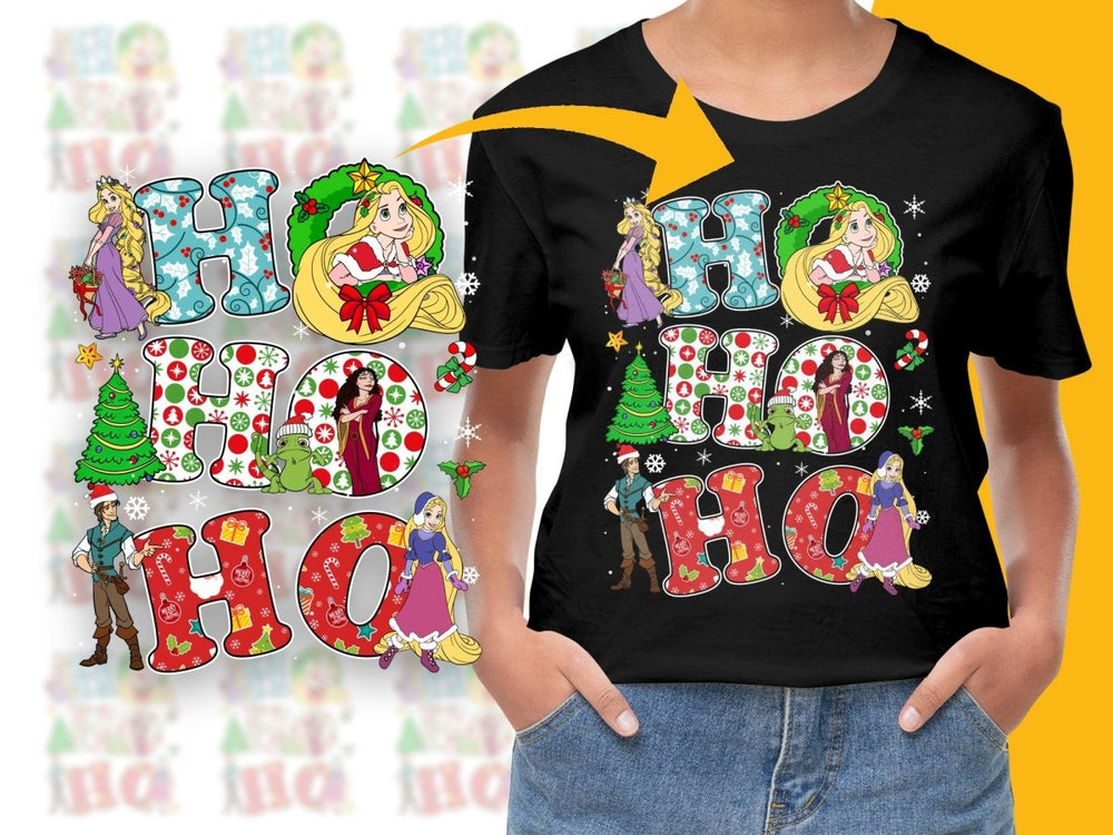 Disney Christmas Ho Ho Ho Character PNG File - Teepew