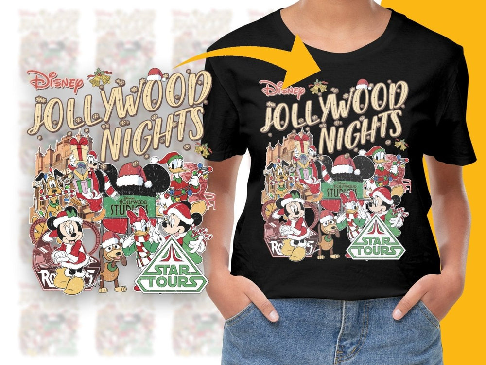 Disney Christmas Hollywood Nights PNG File - Teepew