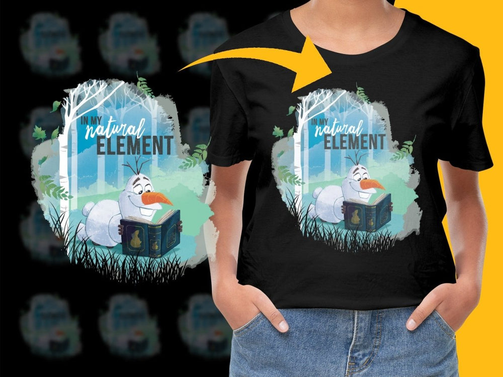 Disney Frozen Olaf In My Natural Element PNG File - Teepew