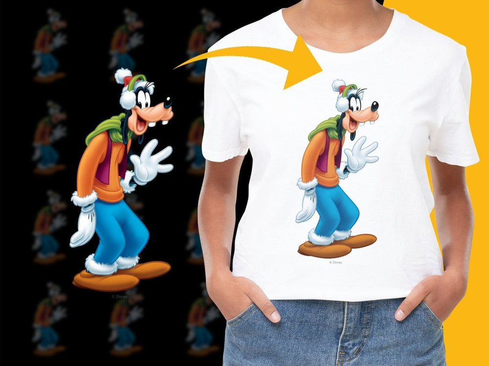 Disney Goofy Christmas Themed Character PNG File - Teepew