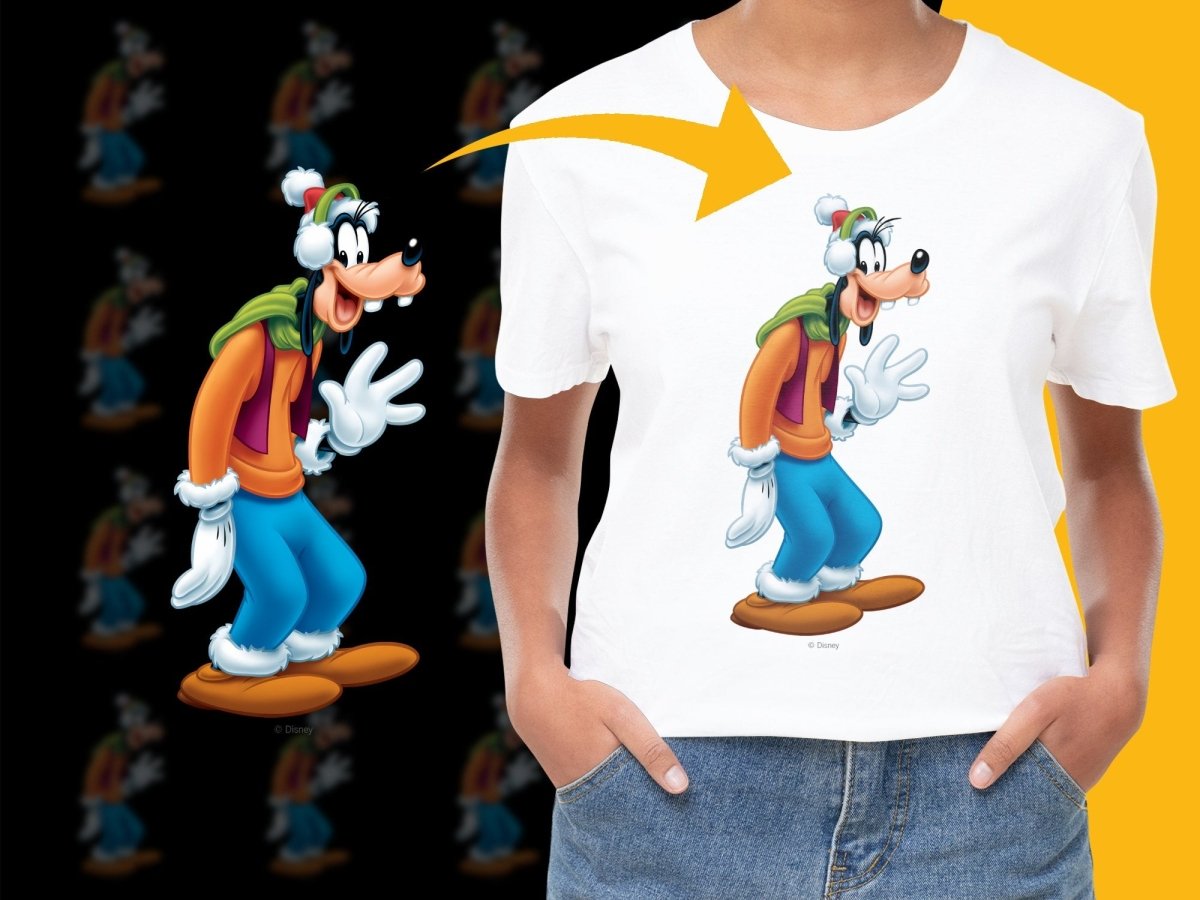 Disney Goofy Christmas Themed Character PNG File - Teepew