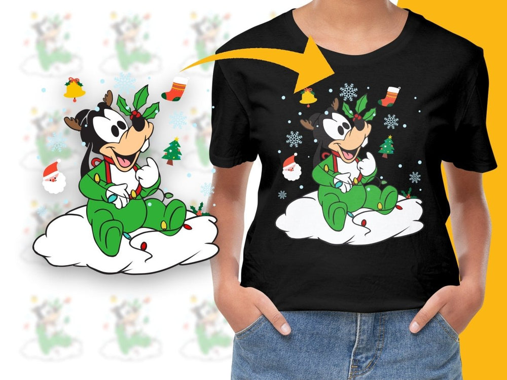 Disney Goofy Christmas Winter Wonderland PNG File - Teepew