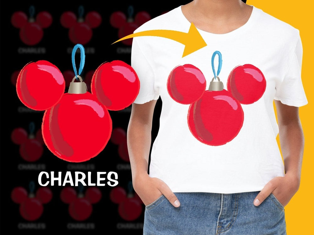 Disney Mickey Mouse Christmas Ornament PNG File - Teepew