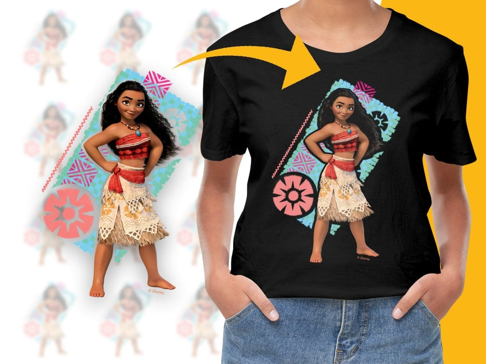 Disney Moana Character Graphic Casual PNG File - Teepew