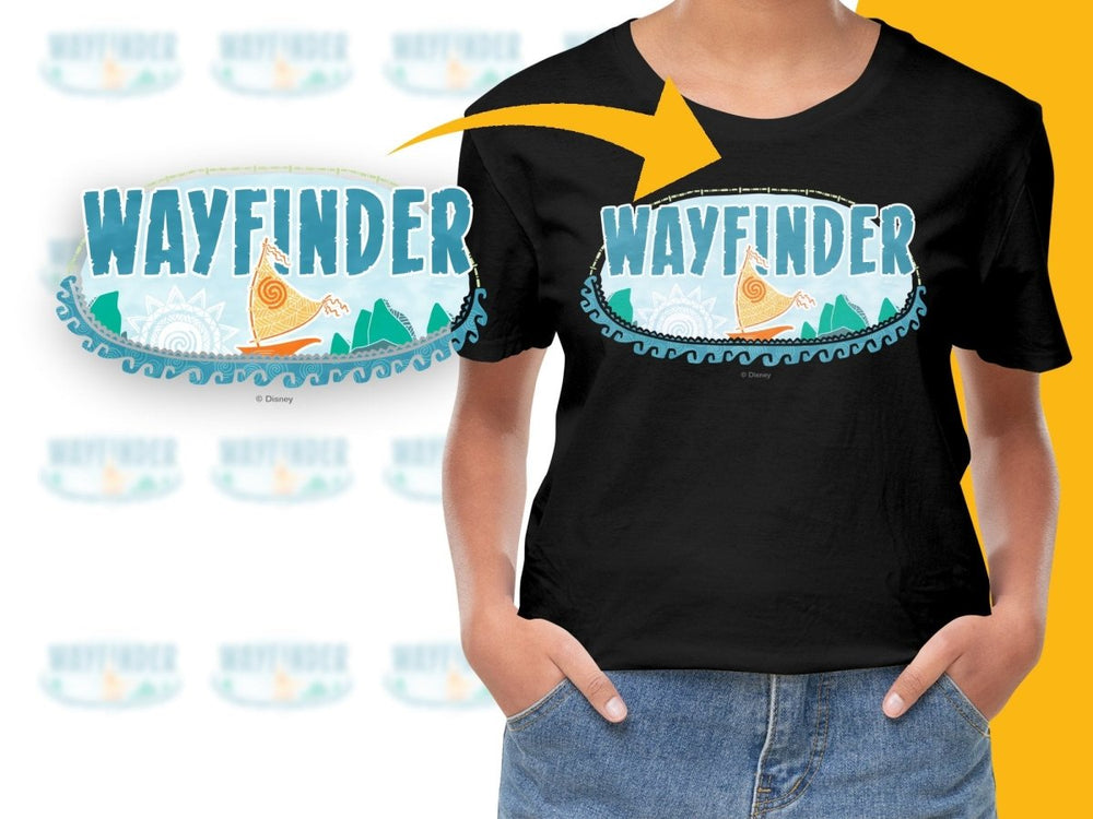 Disney Moana Wayfinder Blue Adventure PNG File - Teepew