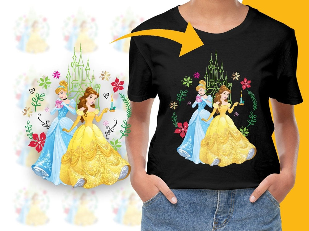Disney Princesses Christmas Celebration PNG File - Teepew