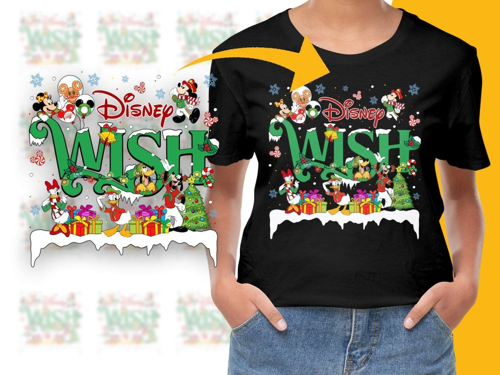 Disney Wish Christmas PNG File - Teepew