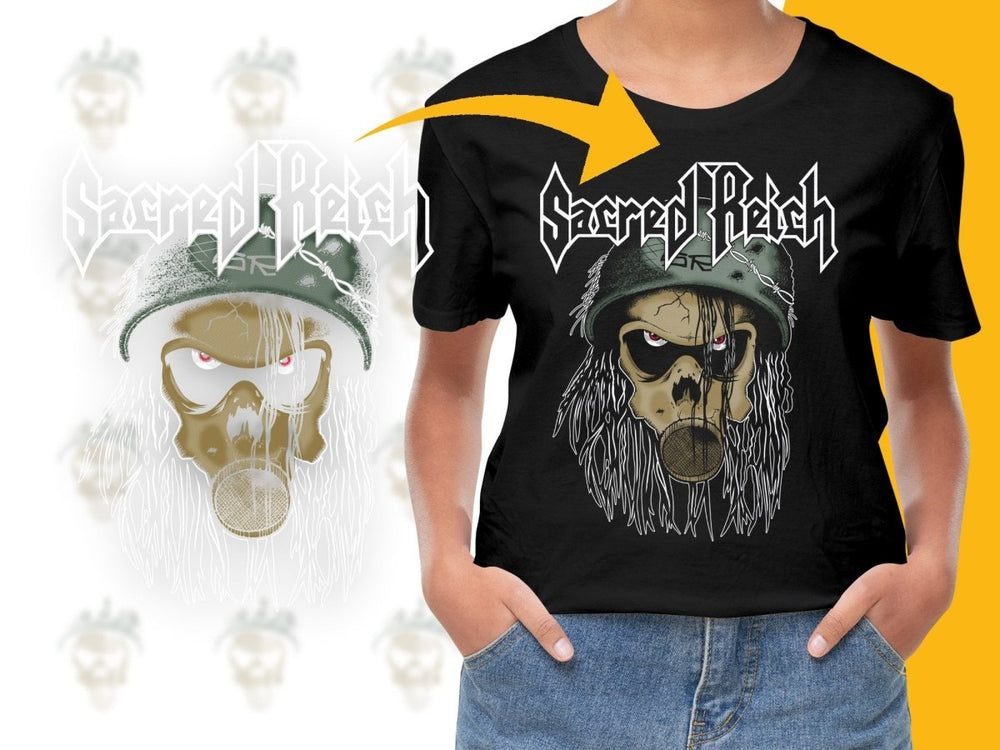 Distressed Masked Skull Design Stellar PNG File - Teepew