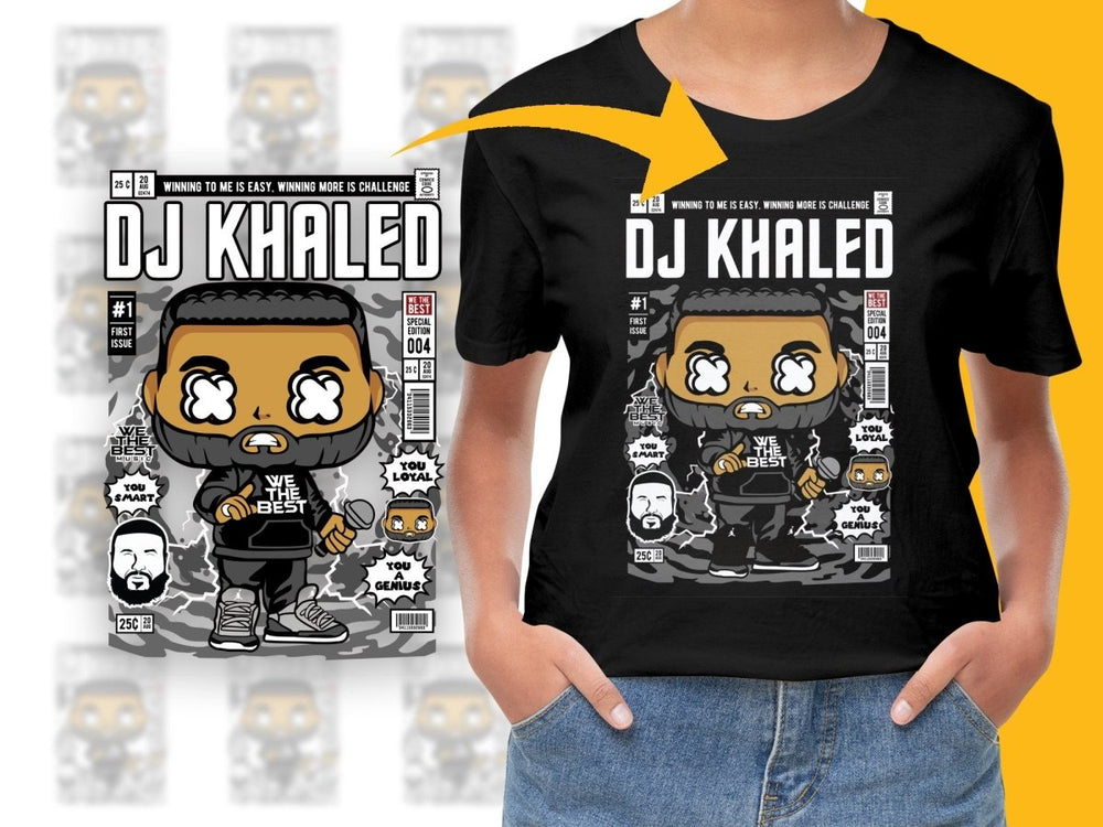 Dj Khaled Popculture PNG File - Teepew