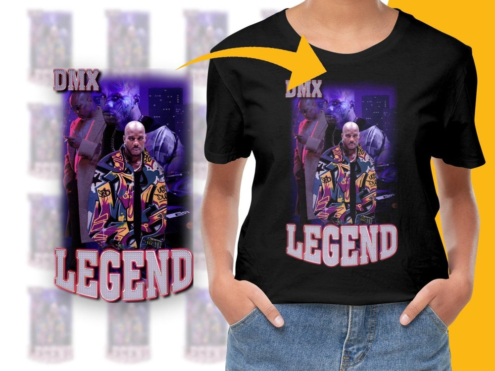 DMX Legend Bootleg Retro 90s Style PNG File - Teepew