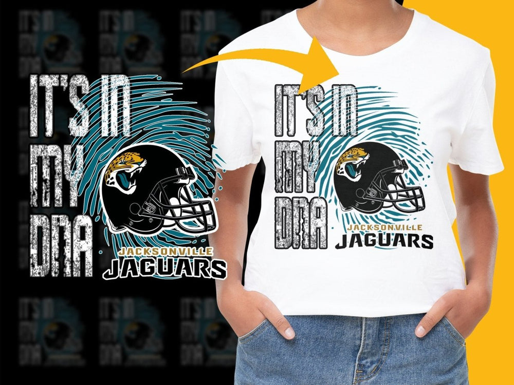 DNA Design Jacksonville Jaguars Football PNG File - Teepew
