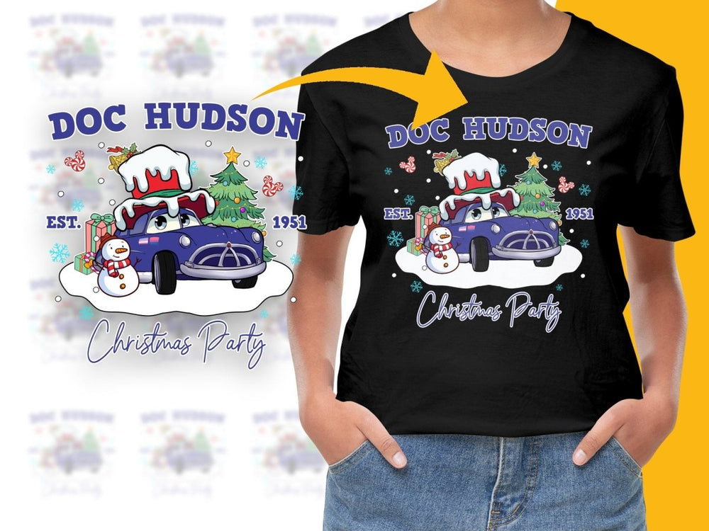 Doc Hudson Christmas Party EST 1951 PNG File - Teepew