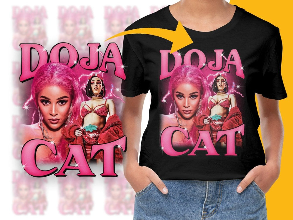 Doja Cat Bootleg Graphic Art Music PNG File - Teepew