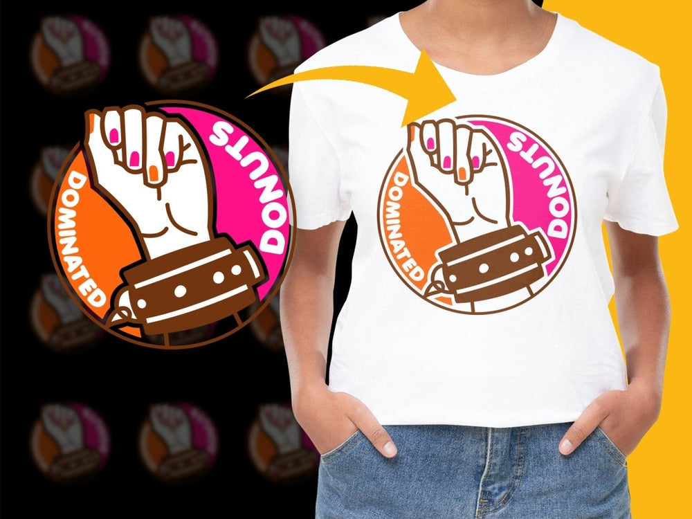Dominated Donuts Graphic Design Fist PNG File - Teepew