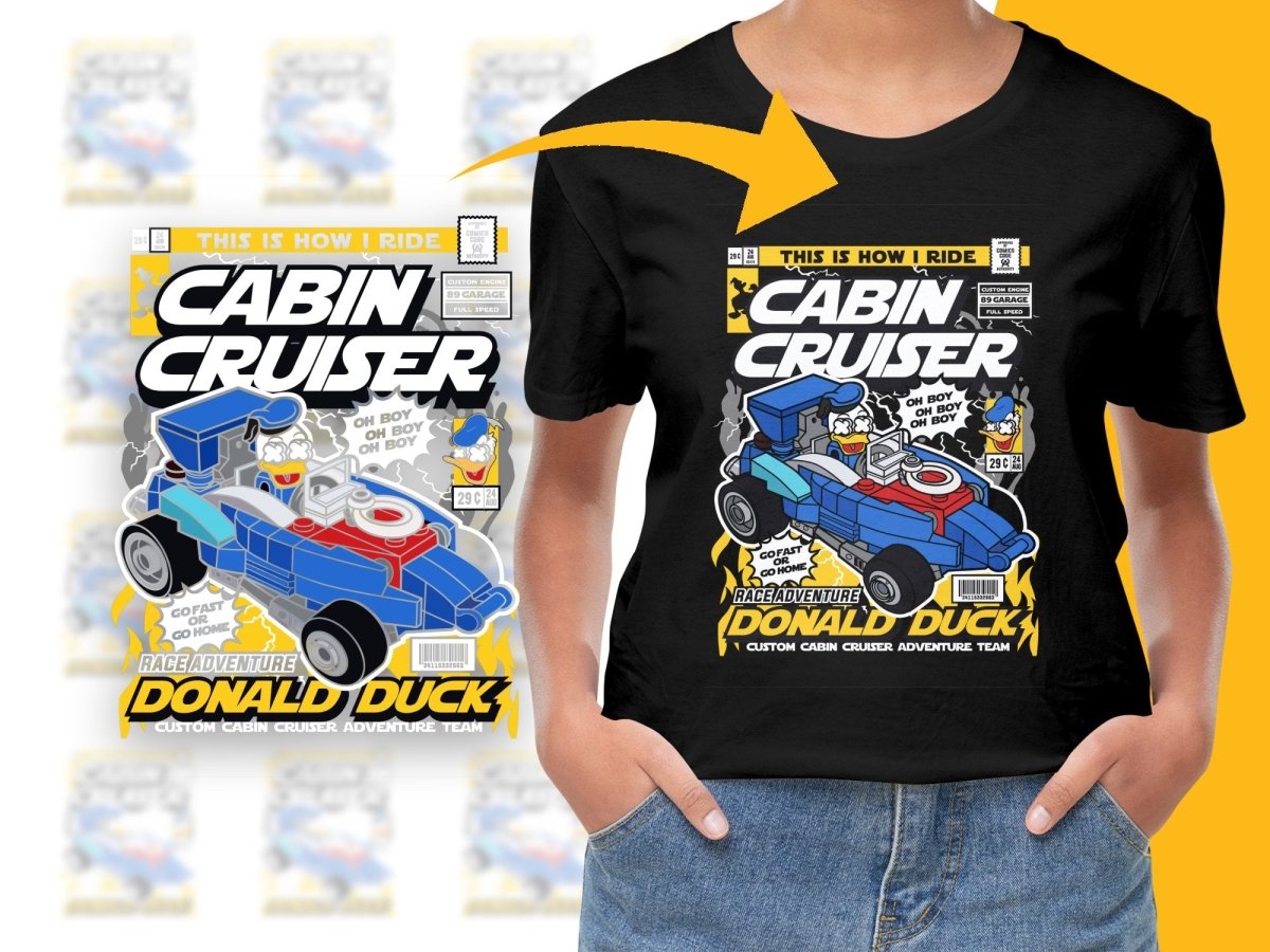 Donald Cabin Cruiser Popculture PNG File - Teepew