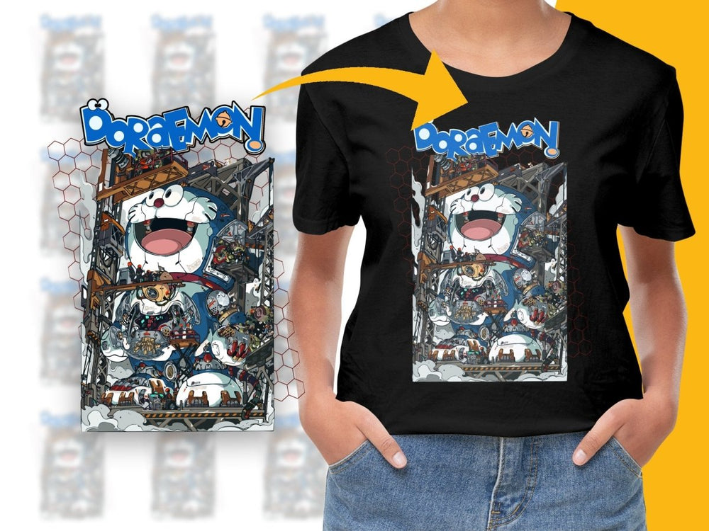 Doraemon Industrial Adventure Graphic PNG File - Teepew