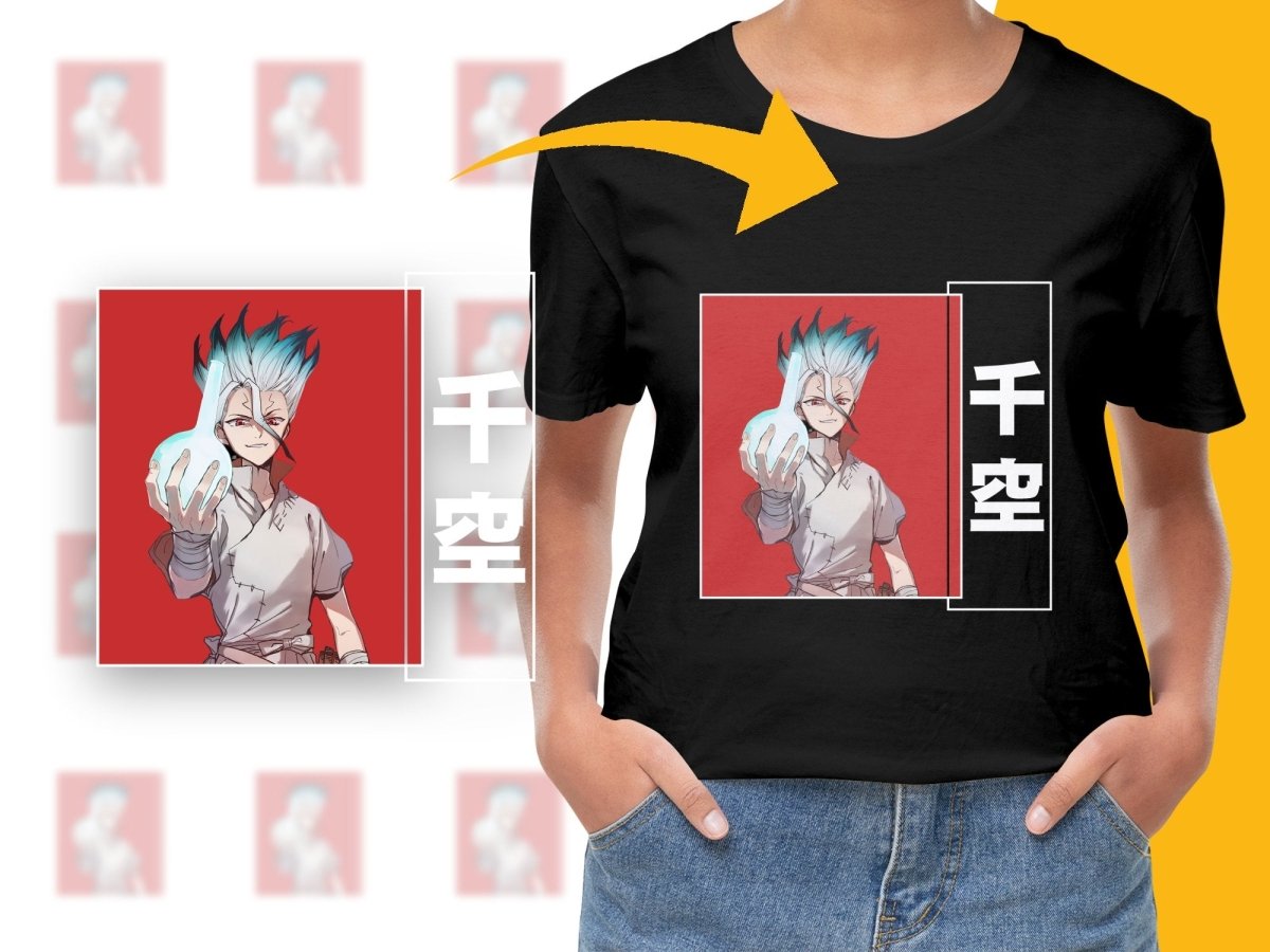 Dr. Stone Senku Character PNG File - Teepew