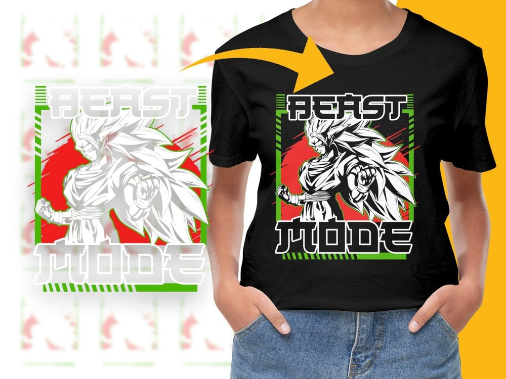 Dragon Anime Beast Mode Character PNG File - Teepew